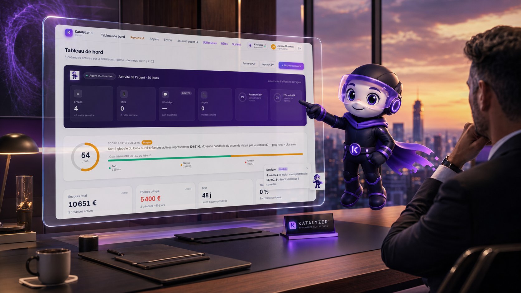 Real-time dashboard